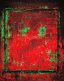 Rost Quadrat rot grün