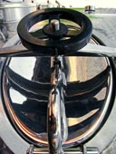 Tanköffnung mit Rad